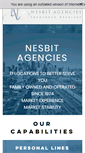 Mobile Screenshot of nesbitagencies.com